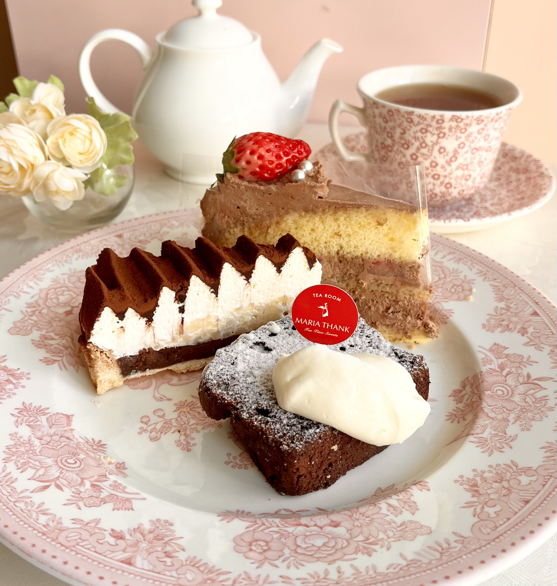 【NEW】3F tearoom バレンタインケーキ